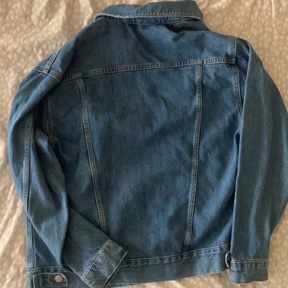 Topshop Oversized Denim Jacket - Picture 2 of 3